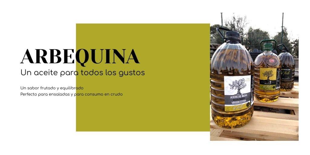 Aceite de Oliva Virgen Extra El Fuelle Arbequina